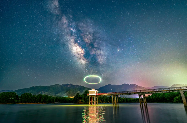 西安人抬头可见的山 越变越美