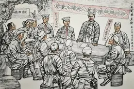 看热播剧《西北岁月》丨讲南梁红色故事：“三色”方针建红军图片