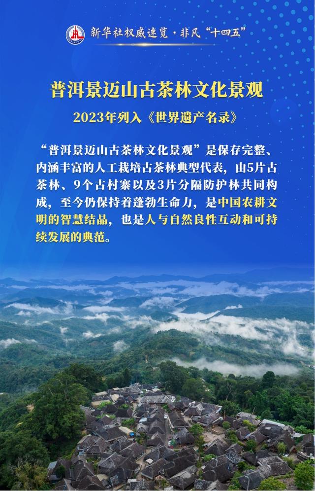 新华社权威速览·非凡“十四五”｜“十四五”时期，这些文化遗产成功申遗