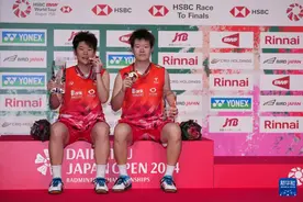 羽毛球日本公开赛：刘圣书/谭宁夺得女双冠军图片
