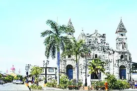 尼加拉瓜湖“像海一样汹涌”图片