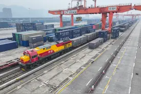 新春走基层｜重庆：农历新年首趟中欧班列开行图片