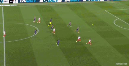 西甲：巴萨3-1逆转马竞