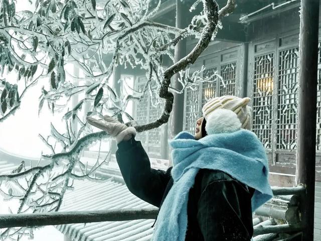 羊狮慕雪国仙境已上线｜大雪持续中，快来福山赏雪！