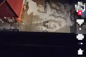 突发强对流天气！江西九江下冰雹了！图片