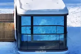 冰城制造太空舱民宿亮相雪博会｜记者带您感受“大视角”雪景房图片