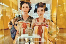 央媒观豫丨河南洛阳博物馆牵手女俑走红 穿上汉服去博物馆见“姐妹花”图片