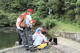 40人紧急行动，成功救助迷路驴友图片