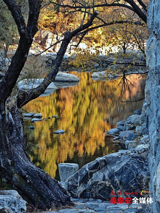 泰山彩石溪：石韵水灵 清新满谷
