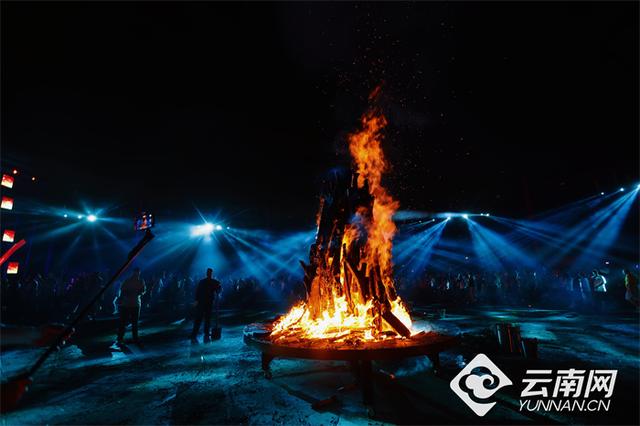 【高清组图】云南民族村：点燃火把节狂欢热情