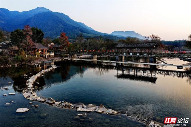 最治愈的风景：是东漓的夕阳，也是村口升起的炊烟