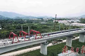广湛高铁云浮段预计7月上旬全线贯通图片