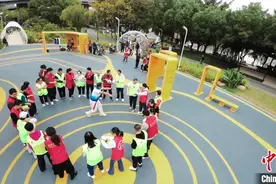 台湾橄榄球教练在闽化身志愿者 助力心智障碍青年体育运动交流图片