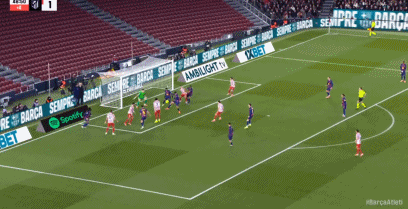 西甲：巴萨3-1逆转马竞