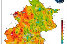 暖心！北京大风中有这样一群逆行者图片