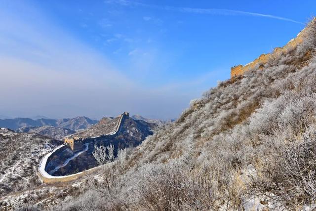 立冬见证金山岭长城的「限定版」静穆壮美景色！