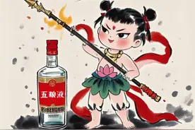 蹭哪吒电影热度营销，部分白酒品牌或构成侵权图片