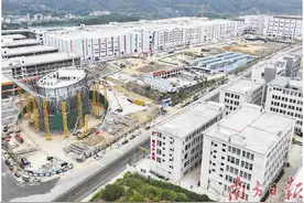 企业开工忙 项目建设热图片