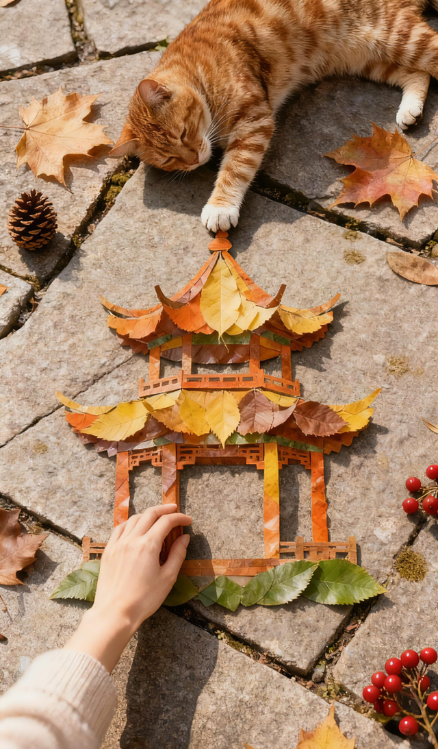 我在惠山，收集秋天