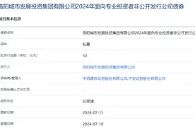 洛阳城投拟发行50亿元公司债，获上交所受理图片