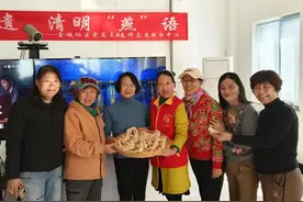 烟台春晖志愿服务中心开展“指尖非遗，清明‘燕’语”活动图片