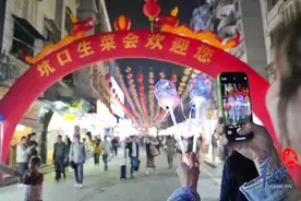 图集｜广州荔湾坑口生菜会6日开锣，超1万斤生菜助阵图片