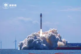 潮声丨浙籍AI卫星在我国近海成功发射，商业航天为何“瞄准”海上？图片