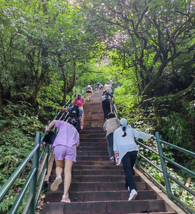 不同年龄段的爬山答案都在瓦屋山！