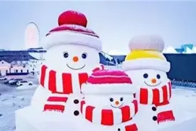 哈尔滨“雪人地图”新鲜出炉 快来打卡↘图片