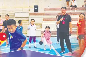 老少上阵，爱乒才会赢！石景山推出乒乓擂台赛图片