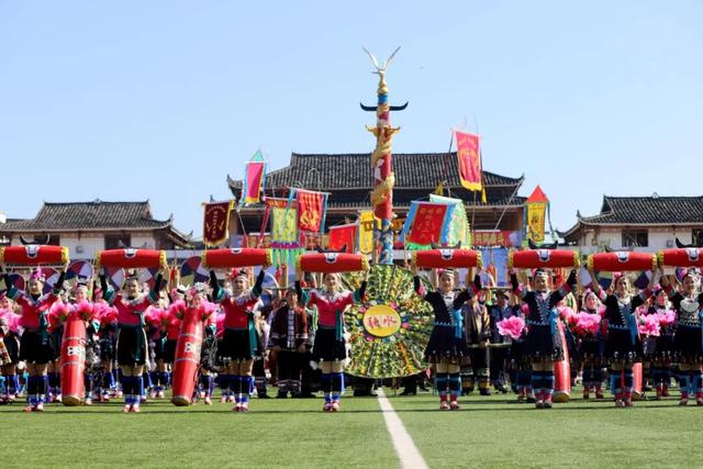 多图+多视频，直击第二十三届融水芦笙斗马节开幕式→