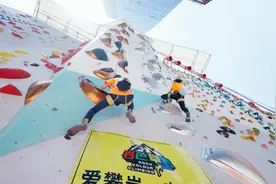潮流体育看济南③·攀岩｜向上！挑战极限，潮流无限图片