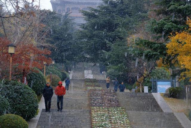 威海的冬日浪漫，从一场雪开始