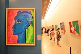 心有莲花次第开——“原色的郎郎”画展印象图片