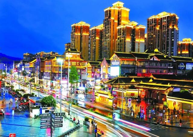 想和你交换一张关于南充夜景的照片