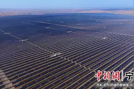宁夏中卫：全力护航“沙戈荒”光伏产业发展图片