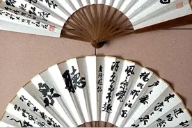 名家|诗咏泉城——王振范书法扇面作品欣赏图片