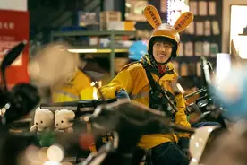 学医13年后，他注册成为外卖员图片