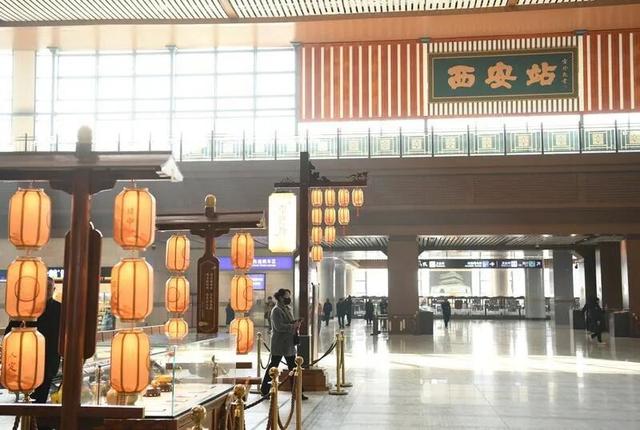 进站即“穿越”！西安站将盛唐十二坊“搬”进候车厅