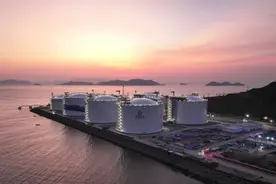 华南最大天然气储运基地完工，可供3000万户家庭用1年图片