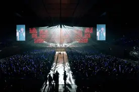 赵传北京跨年演唱会落帷幕 万余观众热泪迎新年图片