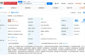 HUGO BOSS中国公司大幅增资  增幅712%图片