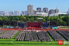 宿迁学院隆重举行2023级新生开学典礼图片