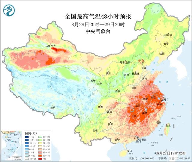 大到暴雨下两天！后面还有两轮降雨，好消息是高温终于要减弱了
