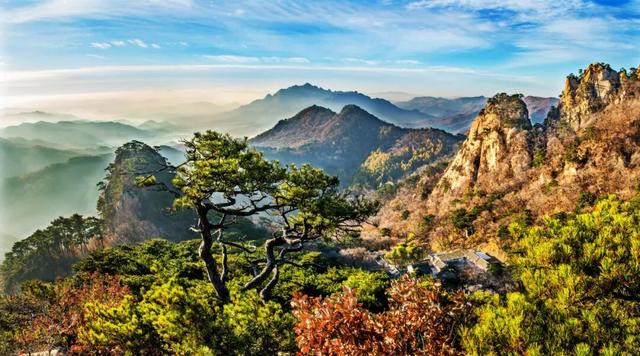 层林尽染、漫山绚烂，这就是辽东的秋天！