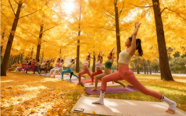 黄都黄了，不如来银杏谷走走