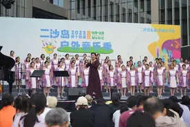 二沙岛户外音乐季举办，广州越秀知名合唱团“小云雀”亮相图片