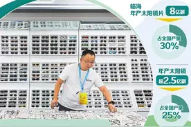 浙江台州临海：传统眼镜产业向智造升级图片