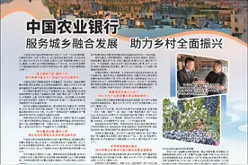 中国农业银行  服务城乡融合发展  助力乡村全面振兴图片