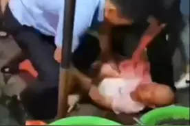温州4人酒后随地小便引冲突，水果摊主挥刀伤人，警方：涉案人员均到案图片